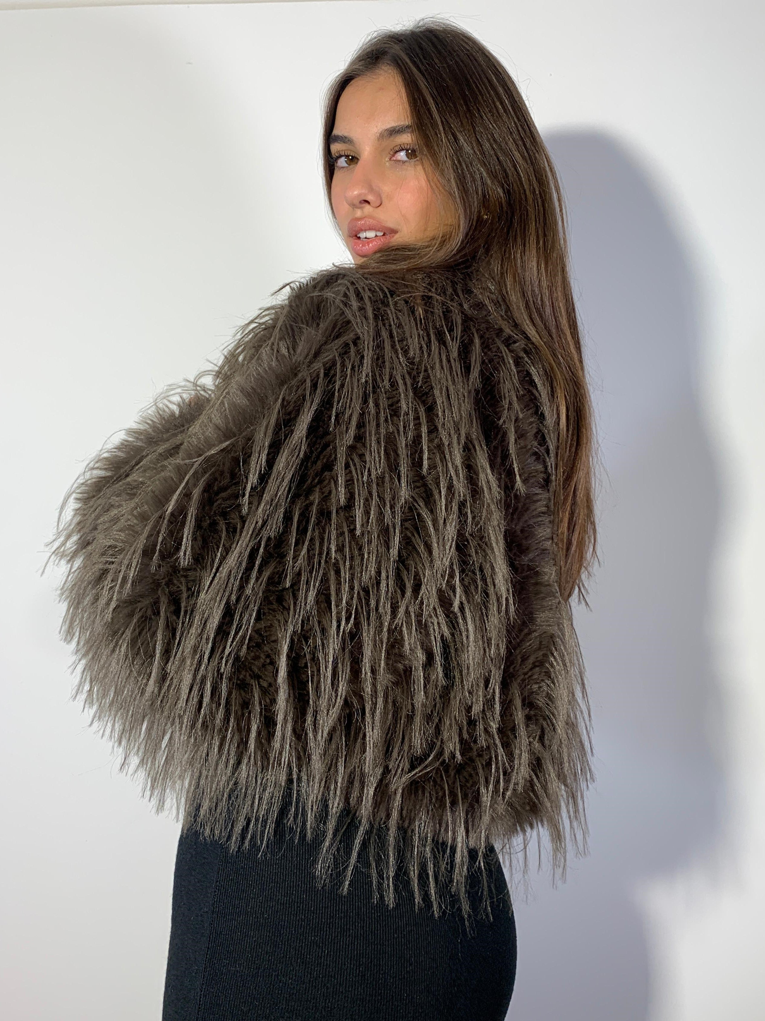 GIACCA LUX IN PELLICCIA ECO 09840.