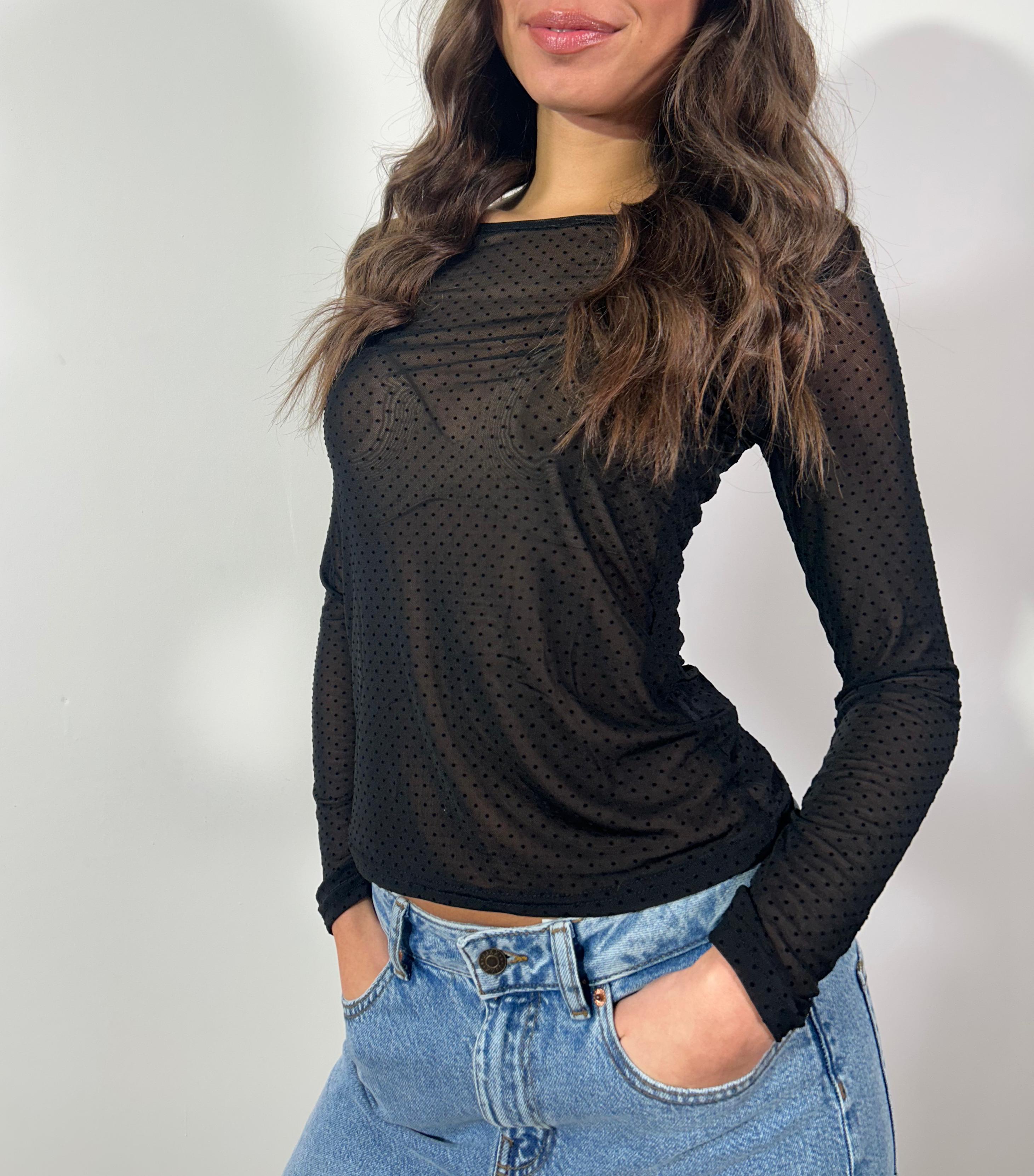 8629 MAGLIA MINI POIS