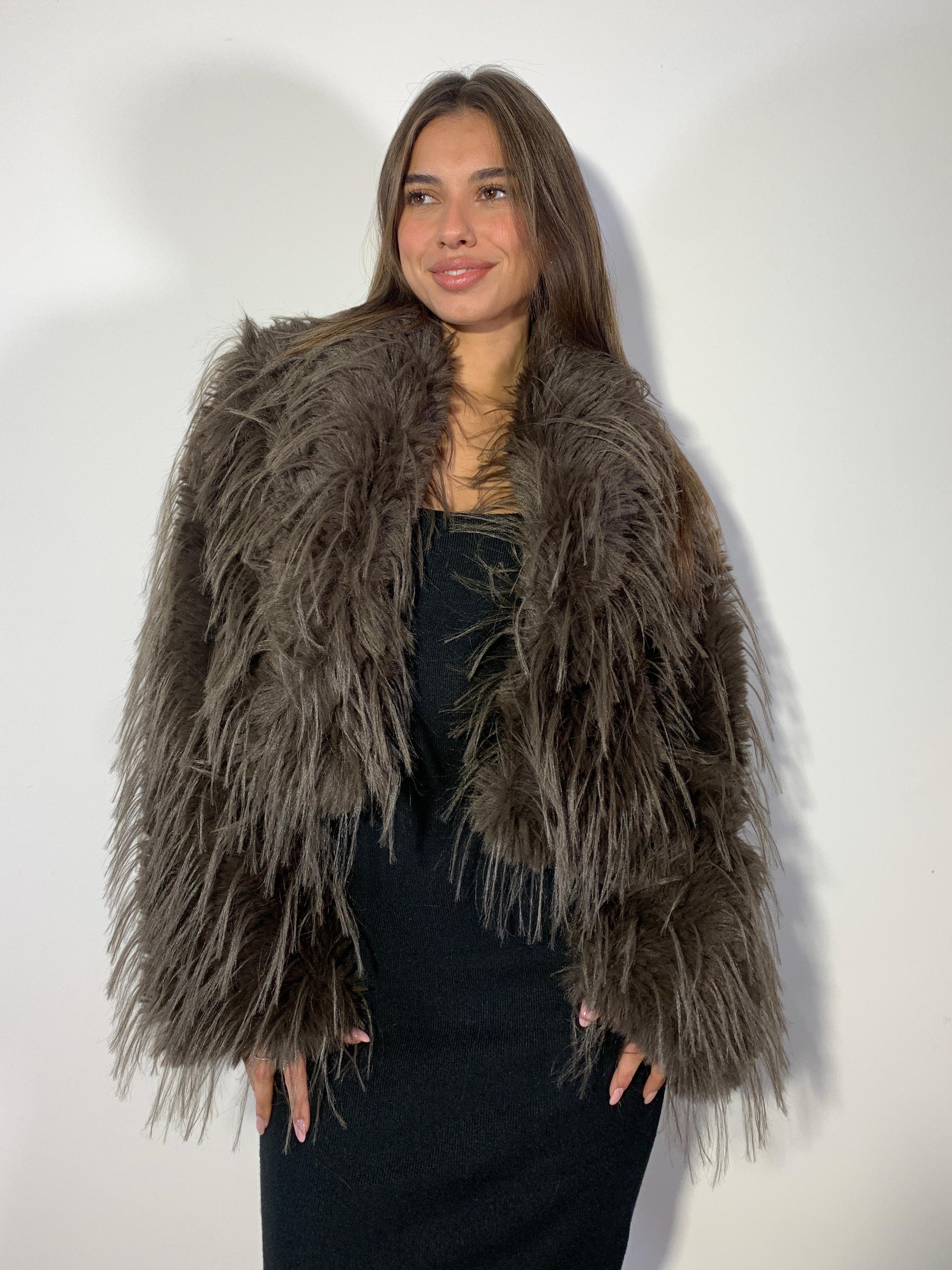GIACCA LUX IN PELLICCIA ECO 09840.