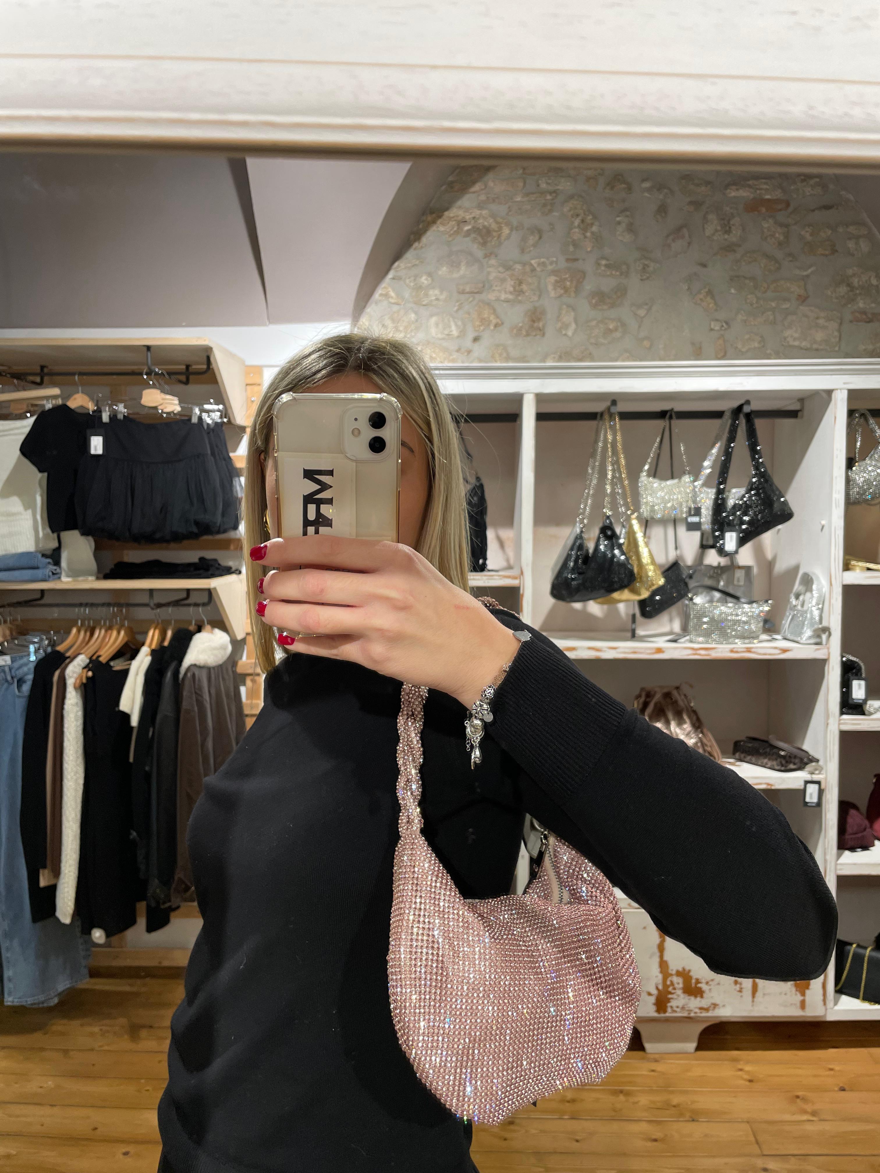 BORSA STRASS RUE 09863.