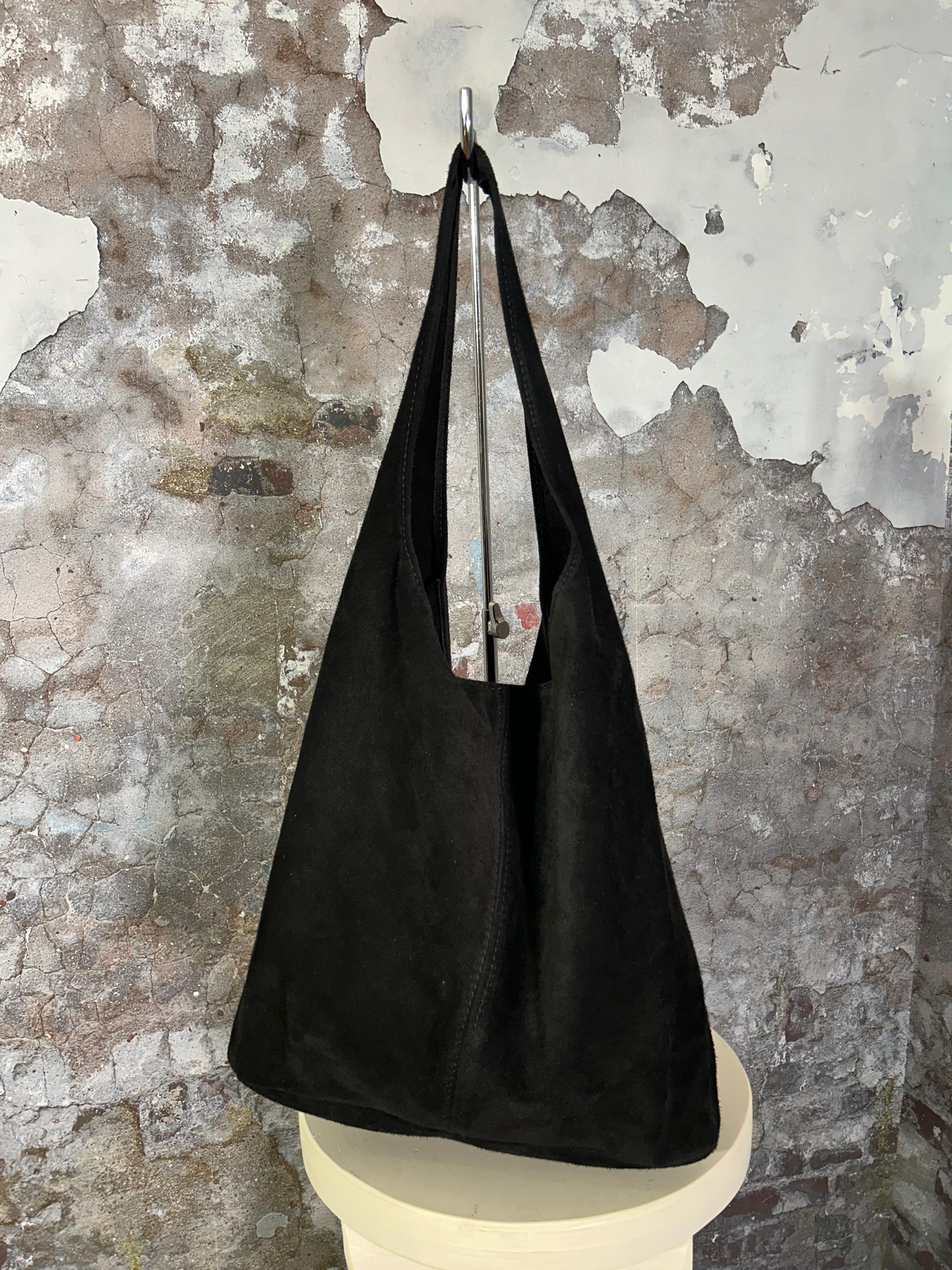 BORSA PELLE SCAMOSCIATA CLODIA 09587.