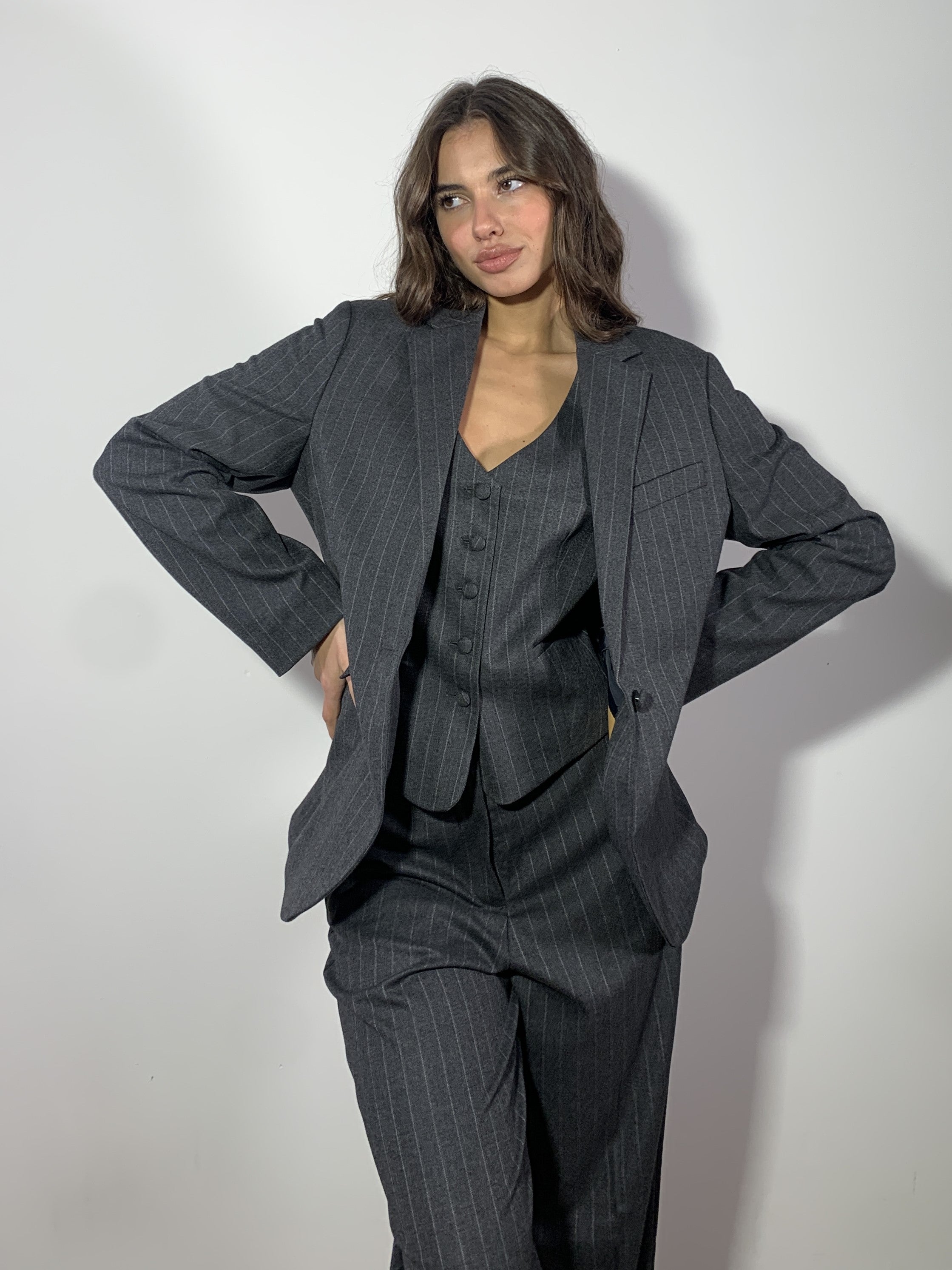 PANTALONE MARY GESSATO 09582.