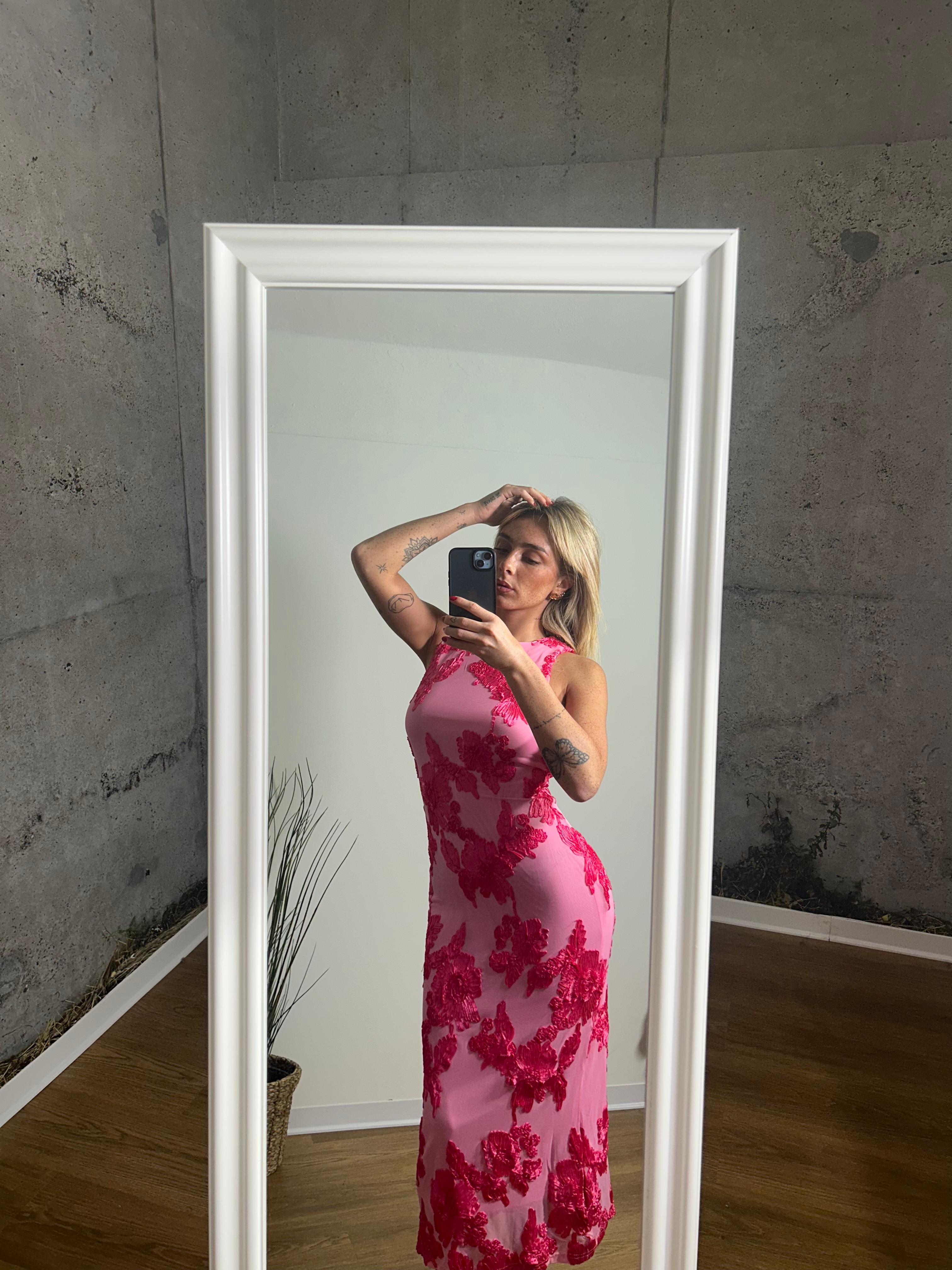 23376 VESTITO FLOWER