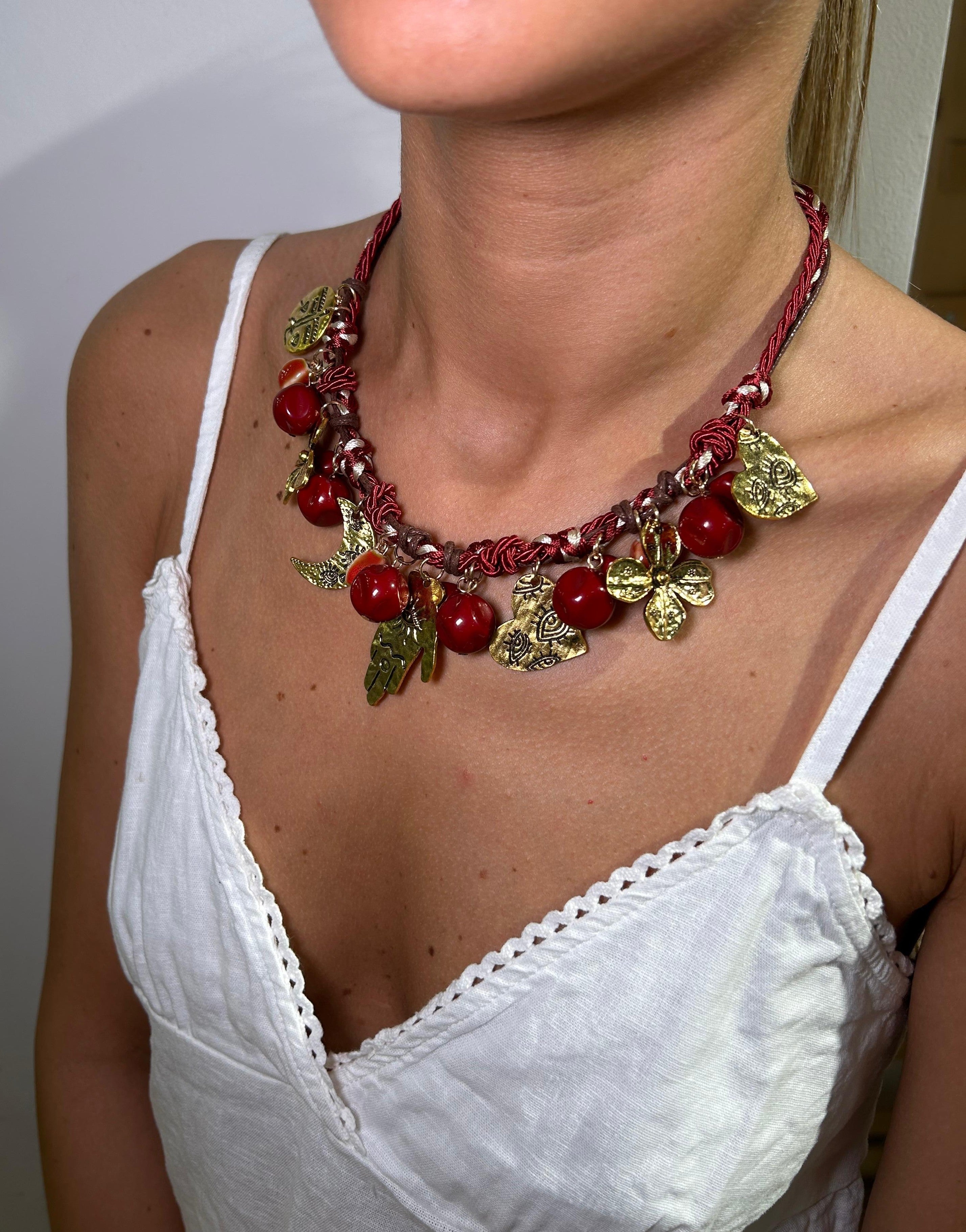 XY100213 COLLANA BIANCANEVE