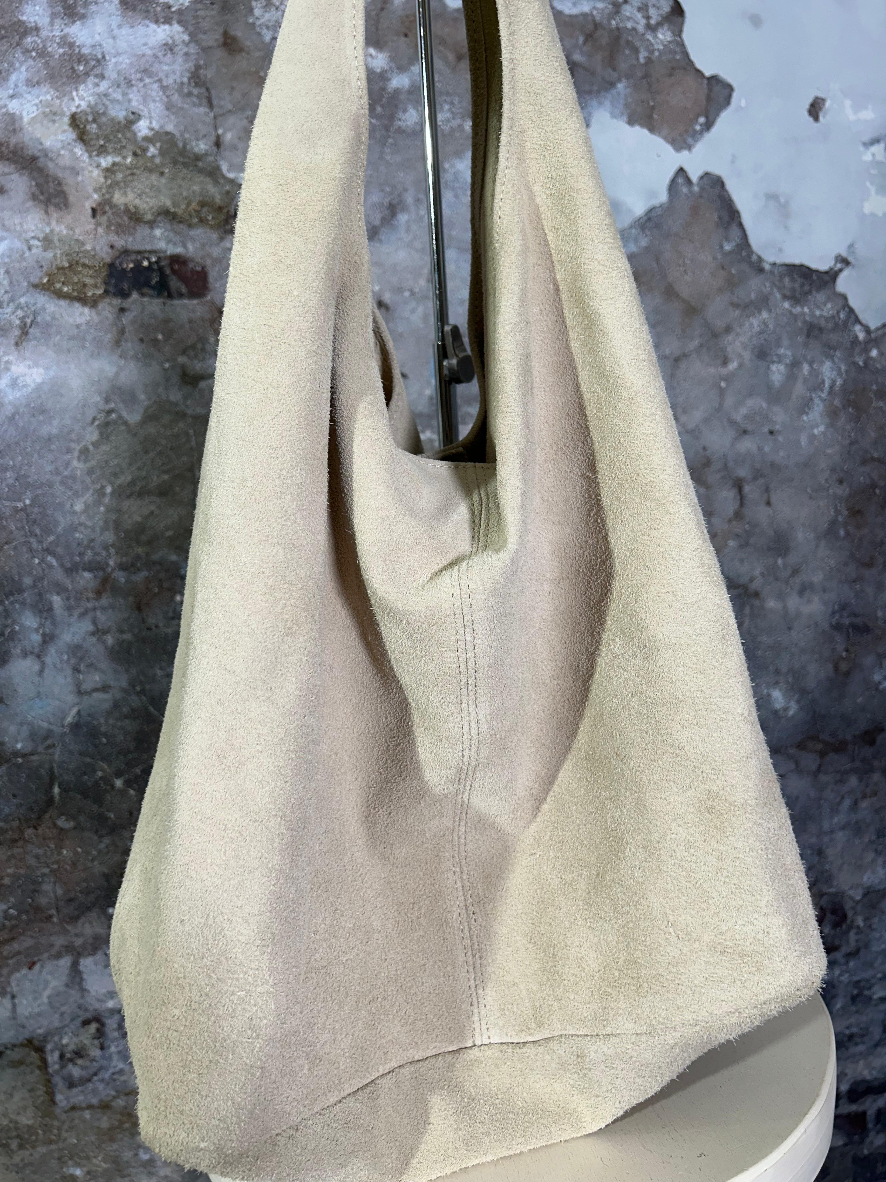 BORSA PELLE SCAMOSCIATA CLODIA 09587.