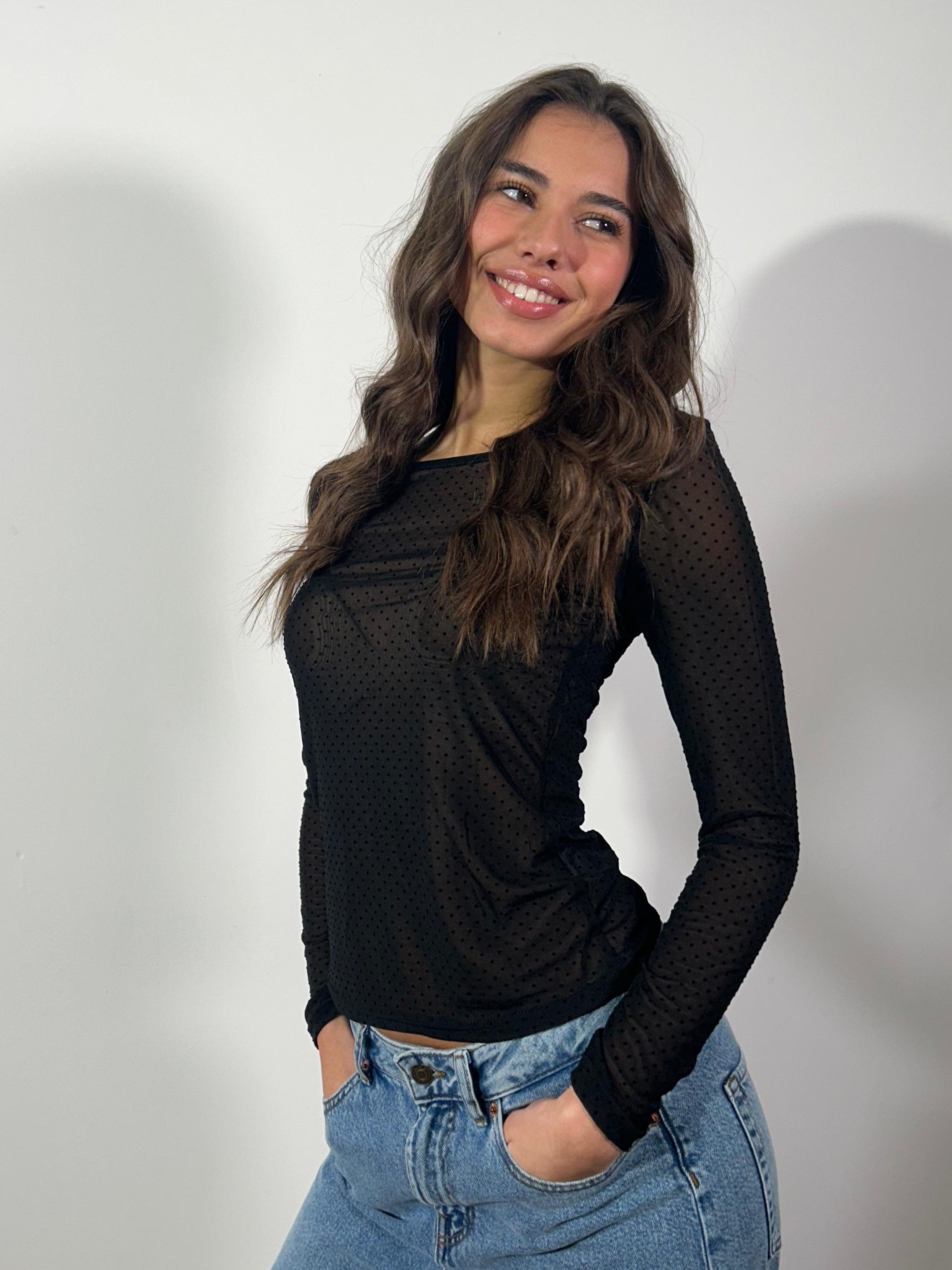8629 MAGLIA MINI POIS