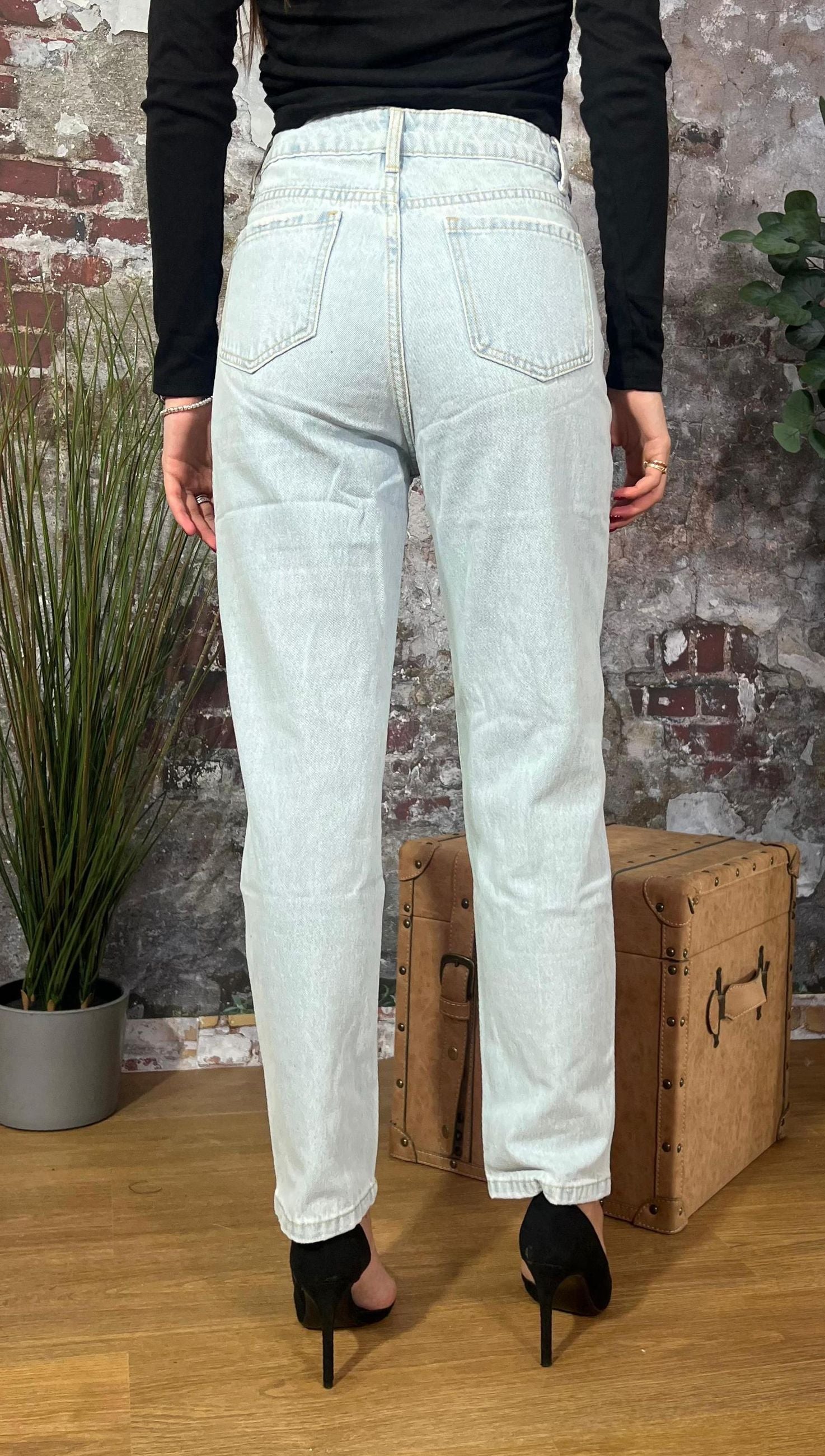 2845 JEANS MOM LESLIE