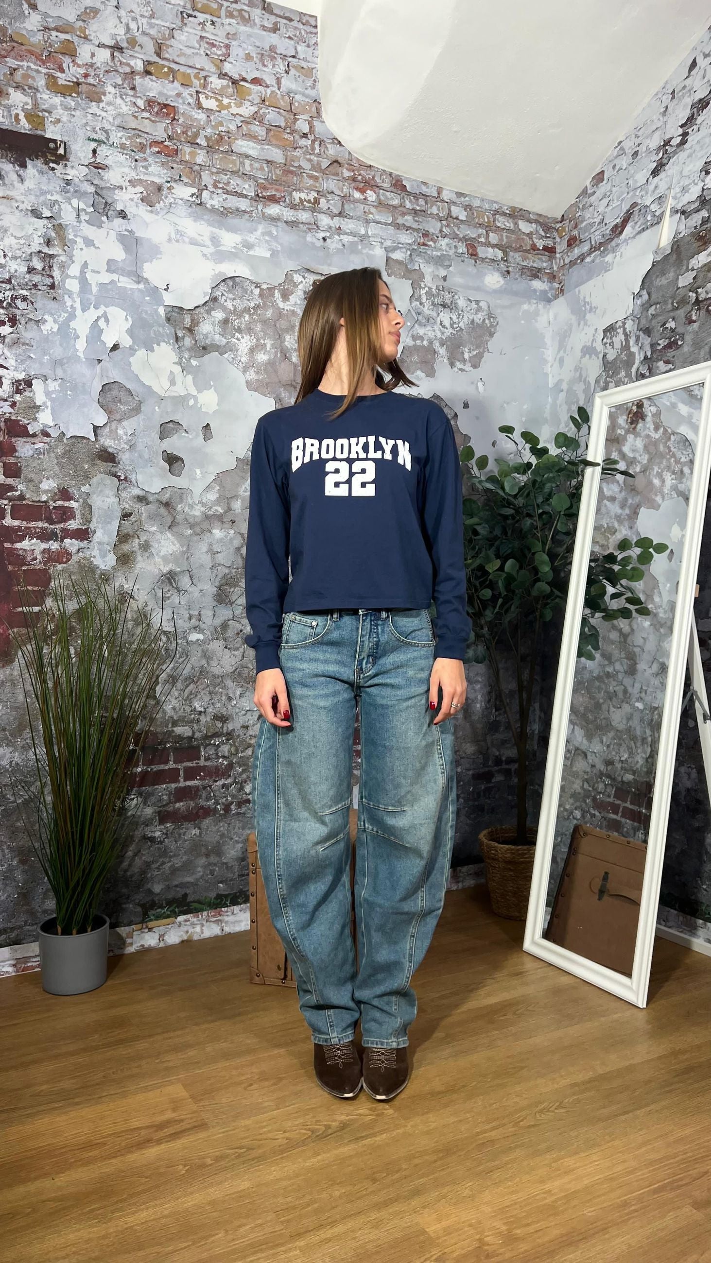 Mi2530 JEANS BALLOON FLY